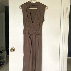 All Saints European-Made Formal Wrap Mini Dress